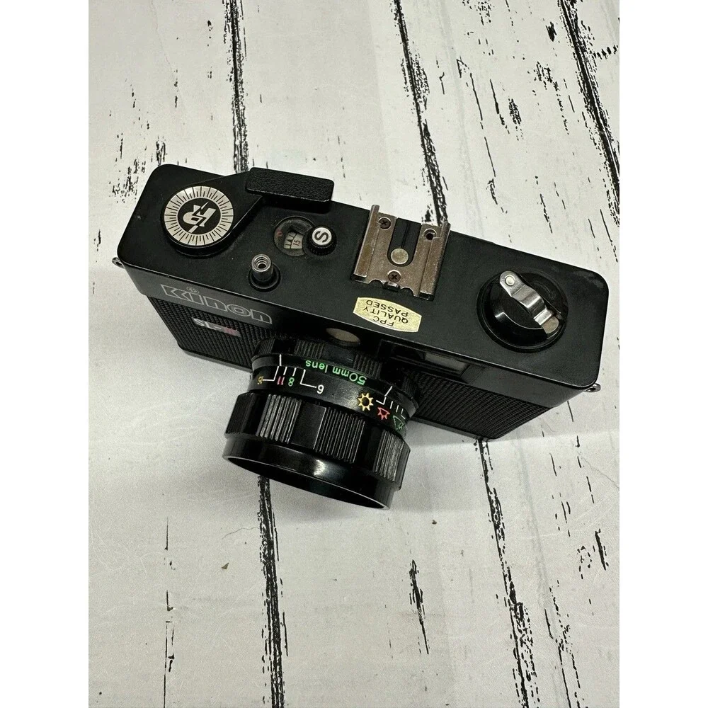 Vintage Kinon SLR - III 35mm Film Camera w/ 50mm Lens - Parts Only - UNTESTED